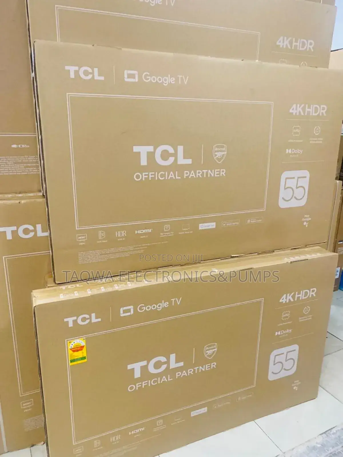 Featuring Google TCL 55-Inch Smart Tv