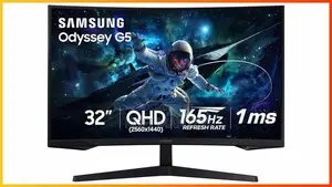 Samsung Odyssey 32" G5 Qhd Curved Monitor