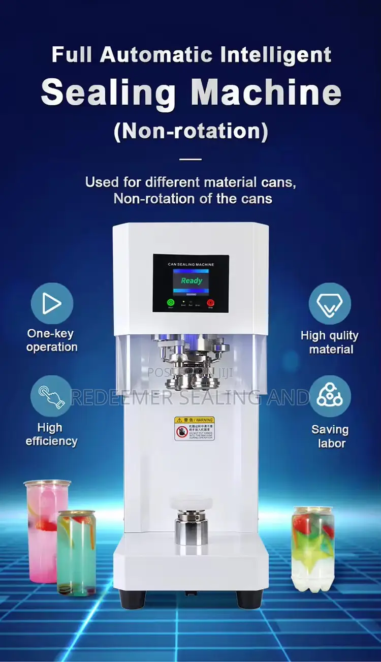 Full Automatic Can Sealing and Seaming Machine