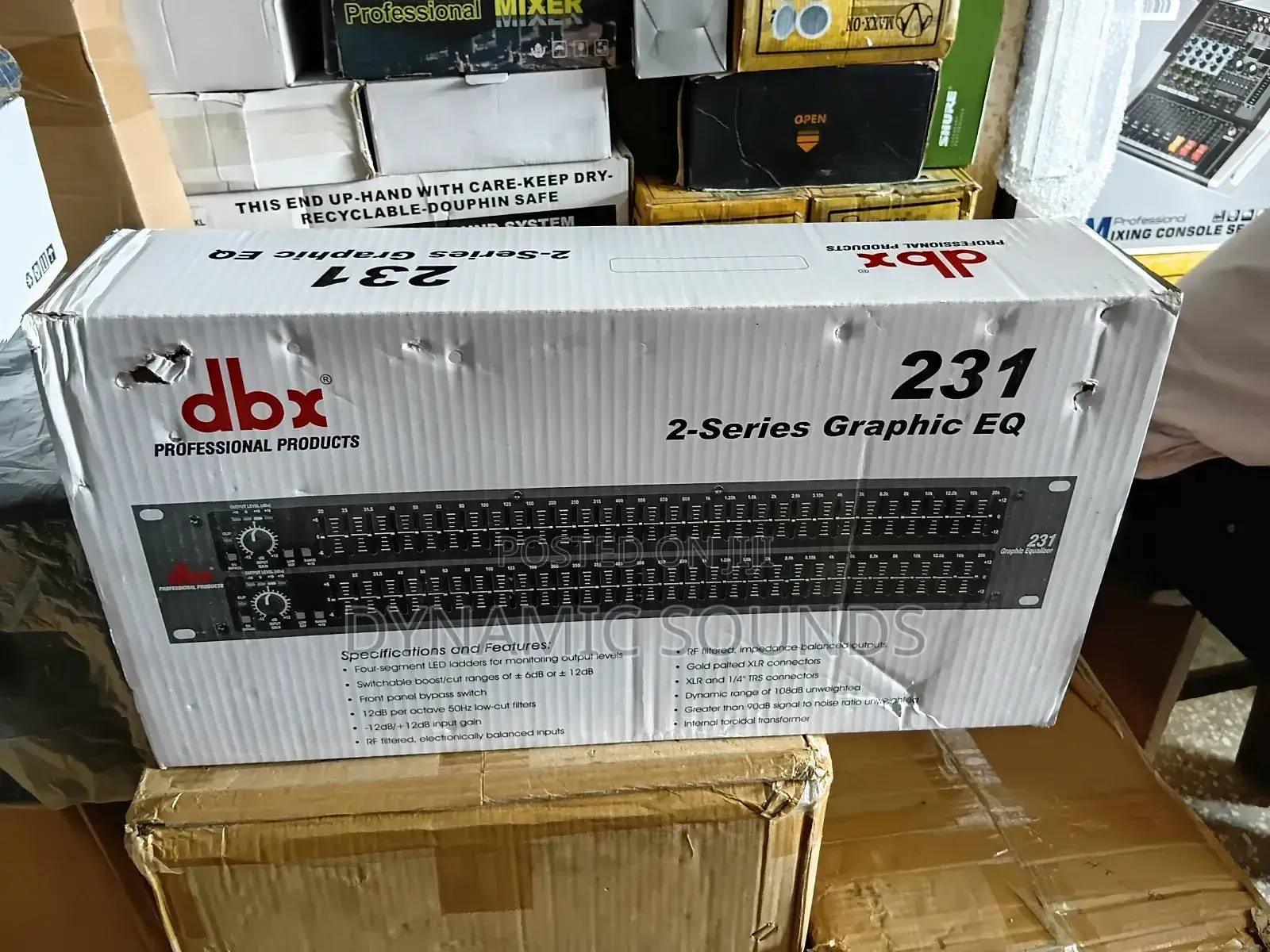 DBX Double Equlizer