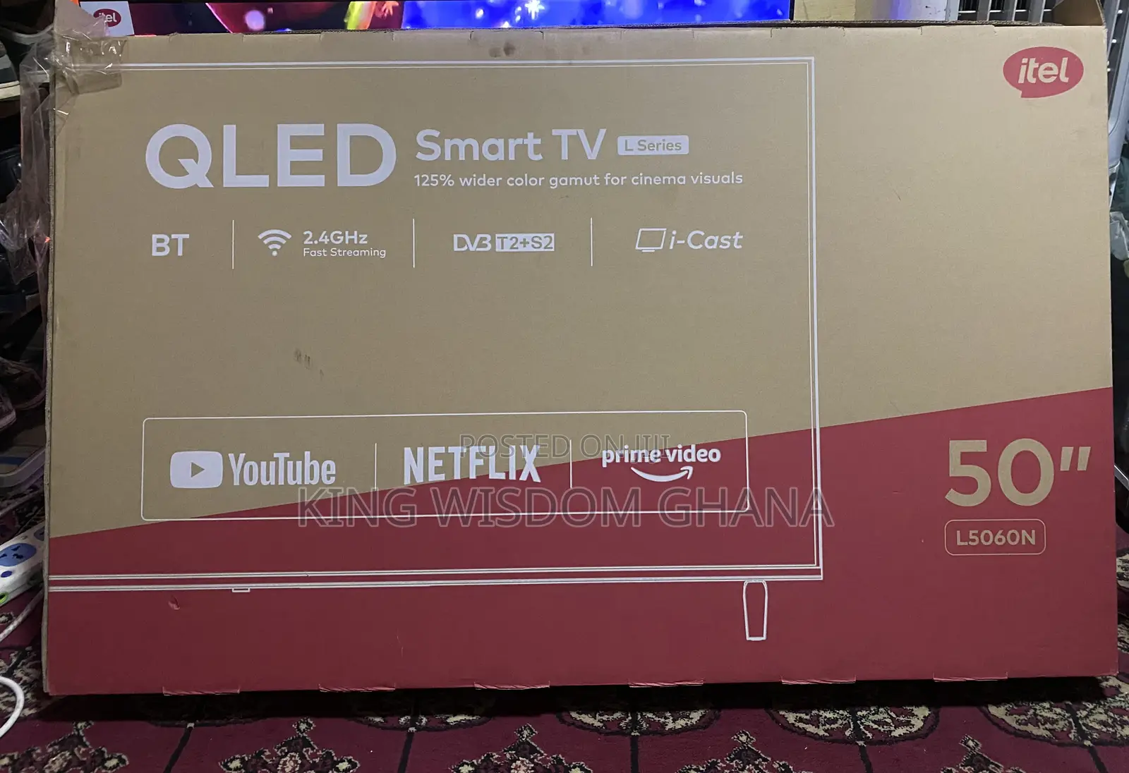 50 Inches Qled Smart Tv