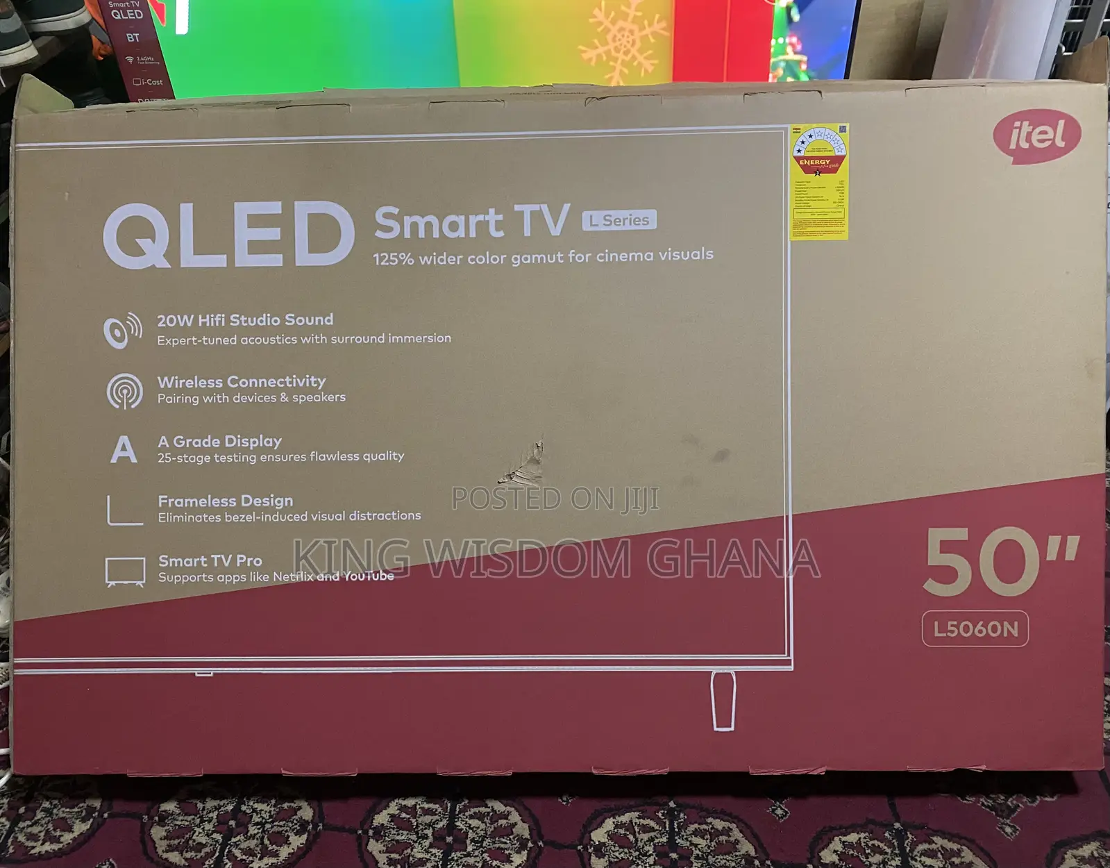 50 Inches Qled Smart Tv