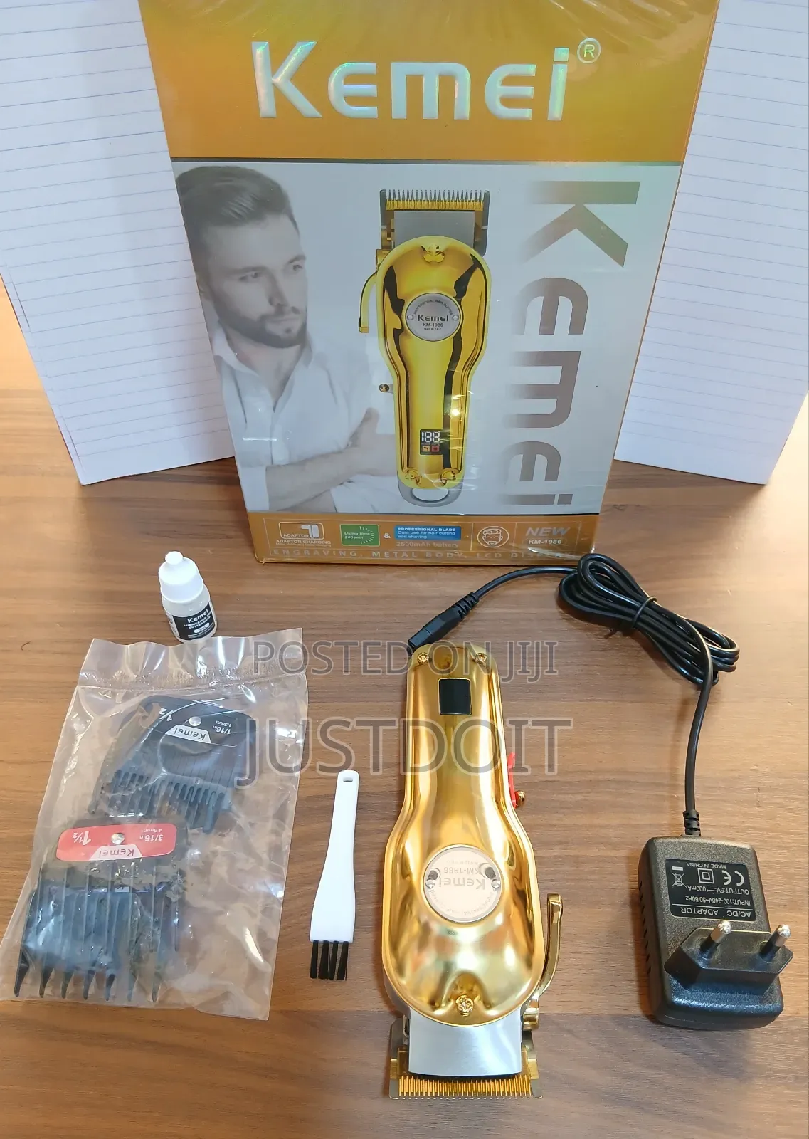 Kemei 1986 Rechargeable Clipper
