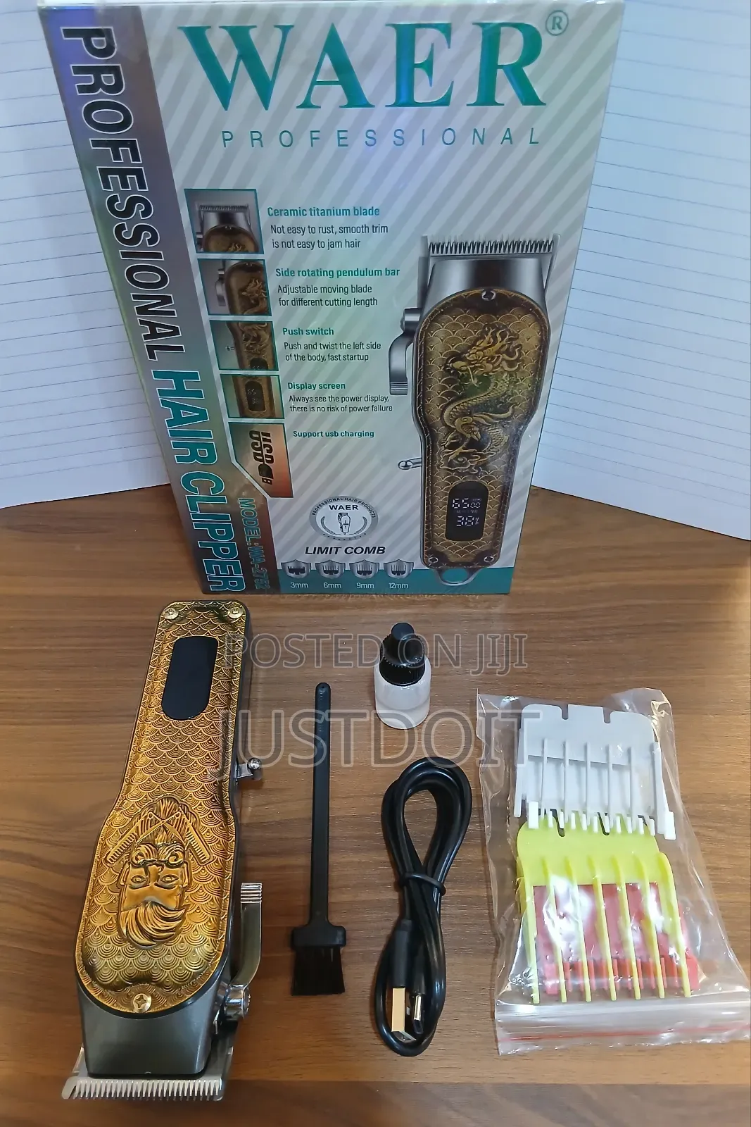 Waer 2752 Rechargeable Clipper