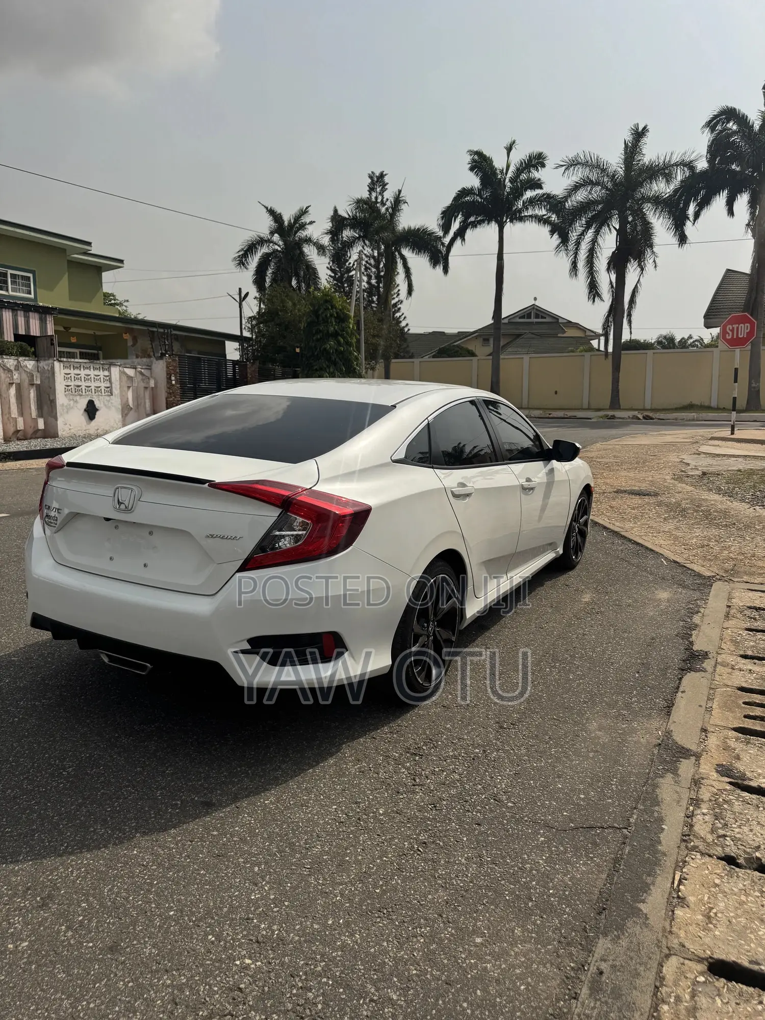 Honda Civic EX Sedan 2020 White