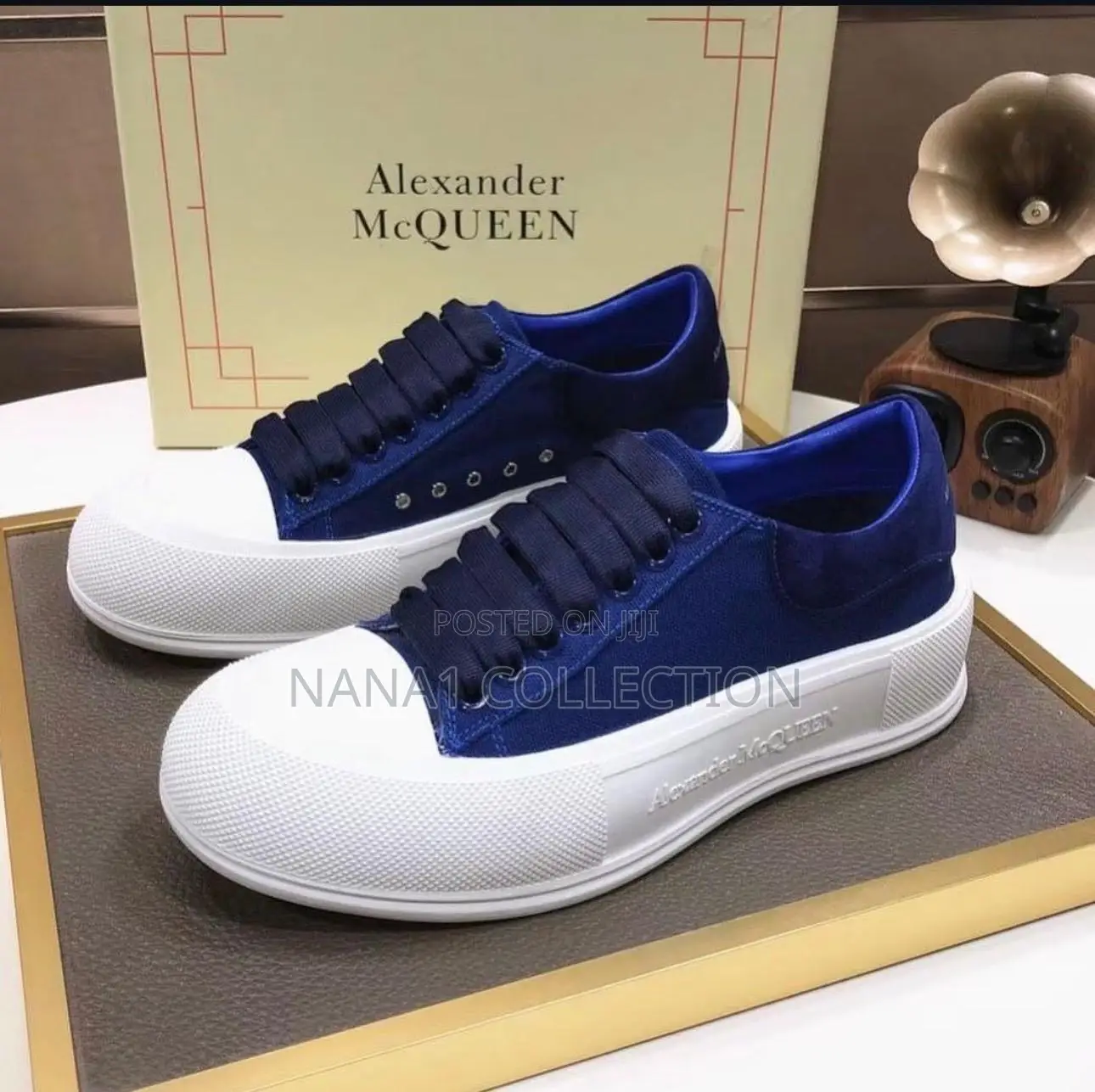 Alexander McQueen Deck Plimsoll Sneakers “3 Colors”