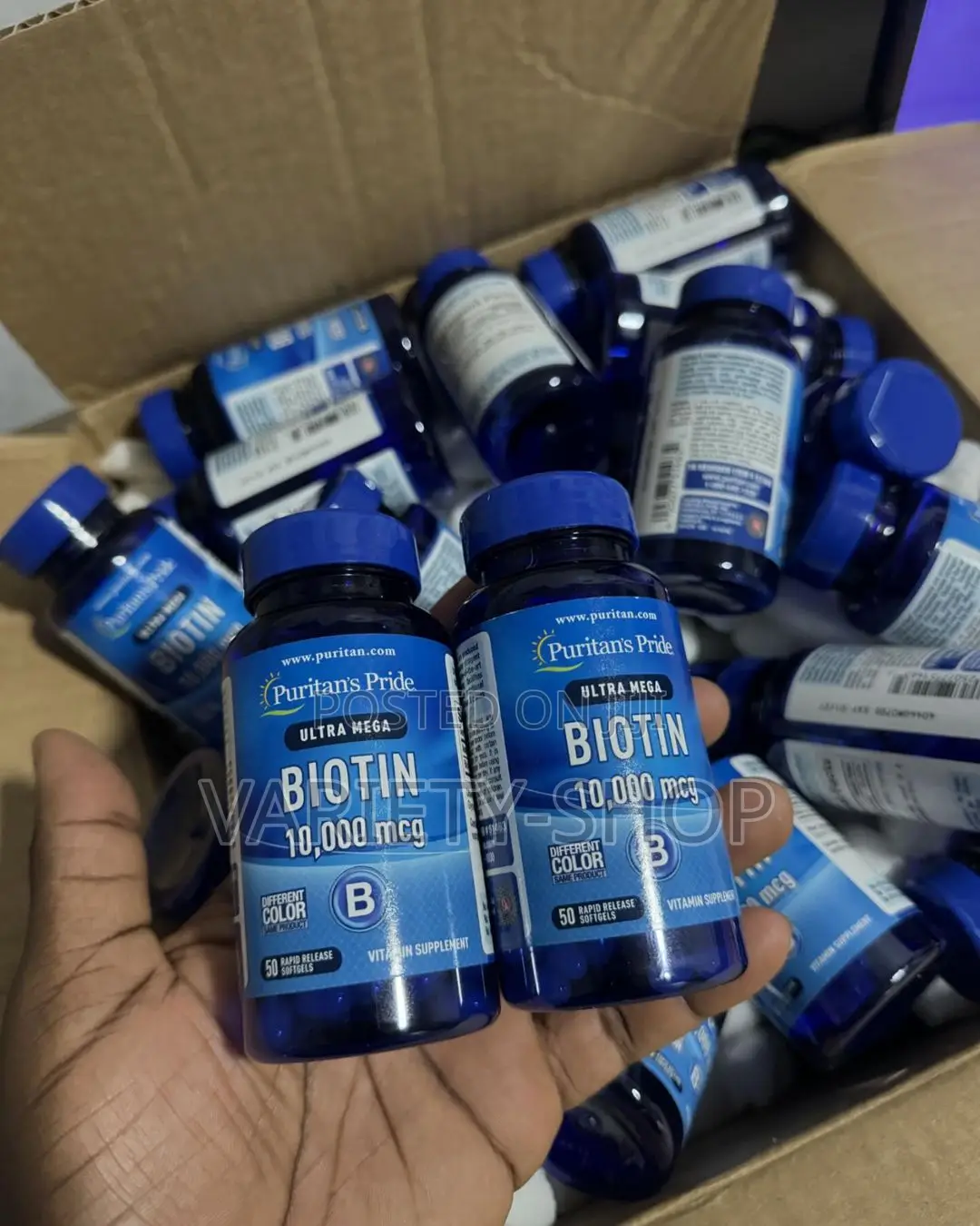 Puritans Pride Biotin for Skin, Hair and Nails