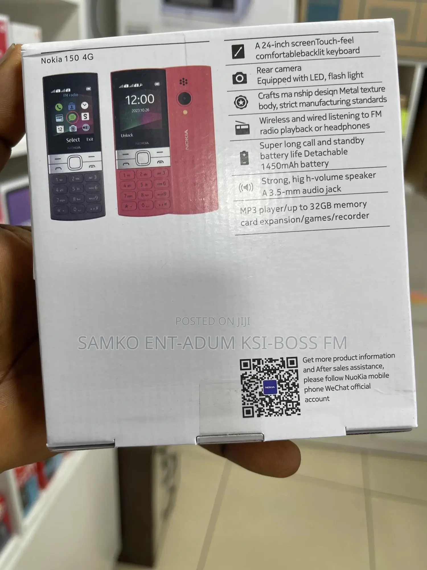 New Nokia 150 Black