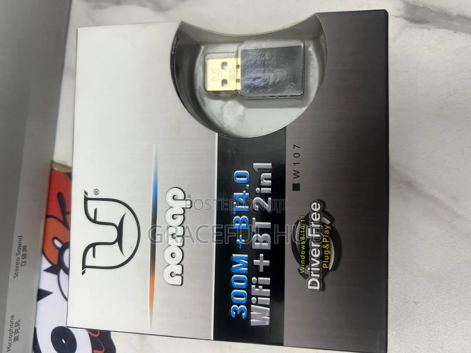 2in1 Wi-Fi +Bt Adapter