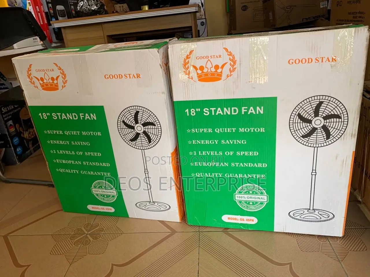 Good Star: Your 18-Inch Stand Fan Solution for Ultimate Home Comfort