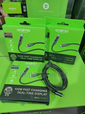 Oraimo Digiline 100w Type-C to Type-C Data Cable