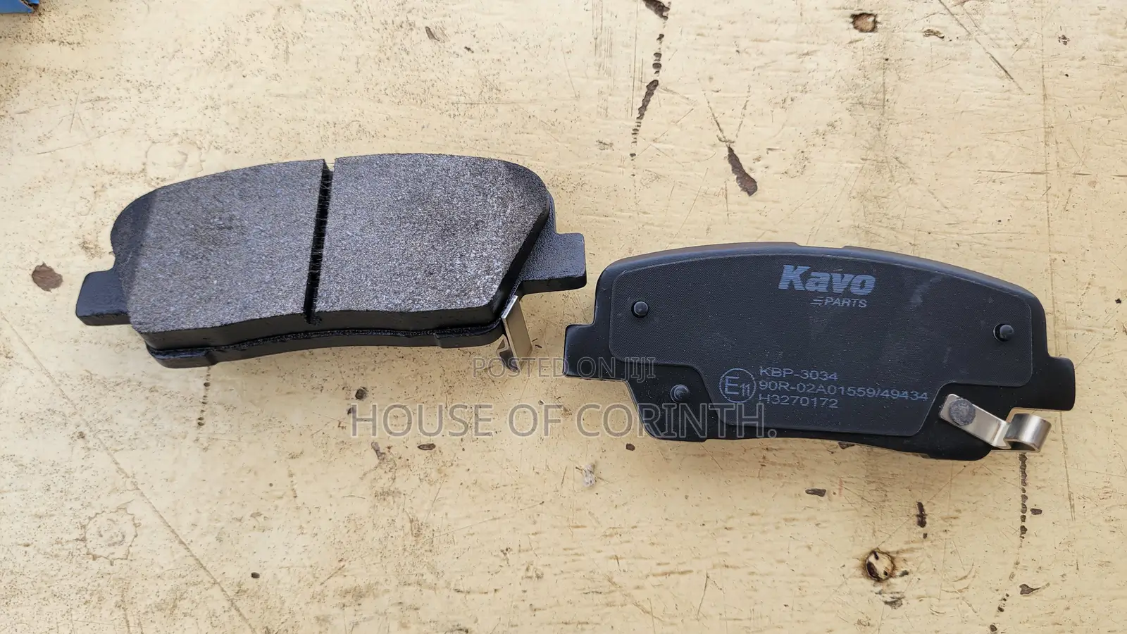 Kavo Brake Pads (Rear) - Genesis G70, Santafe, Sorento, Stinger, Musso