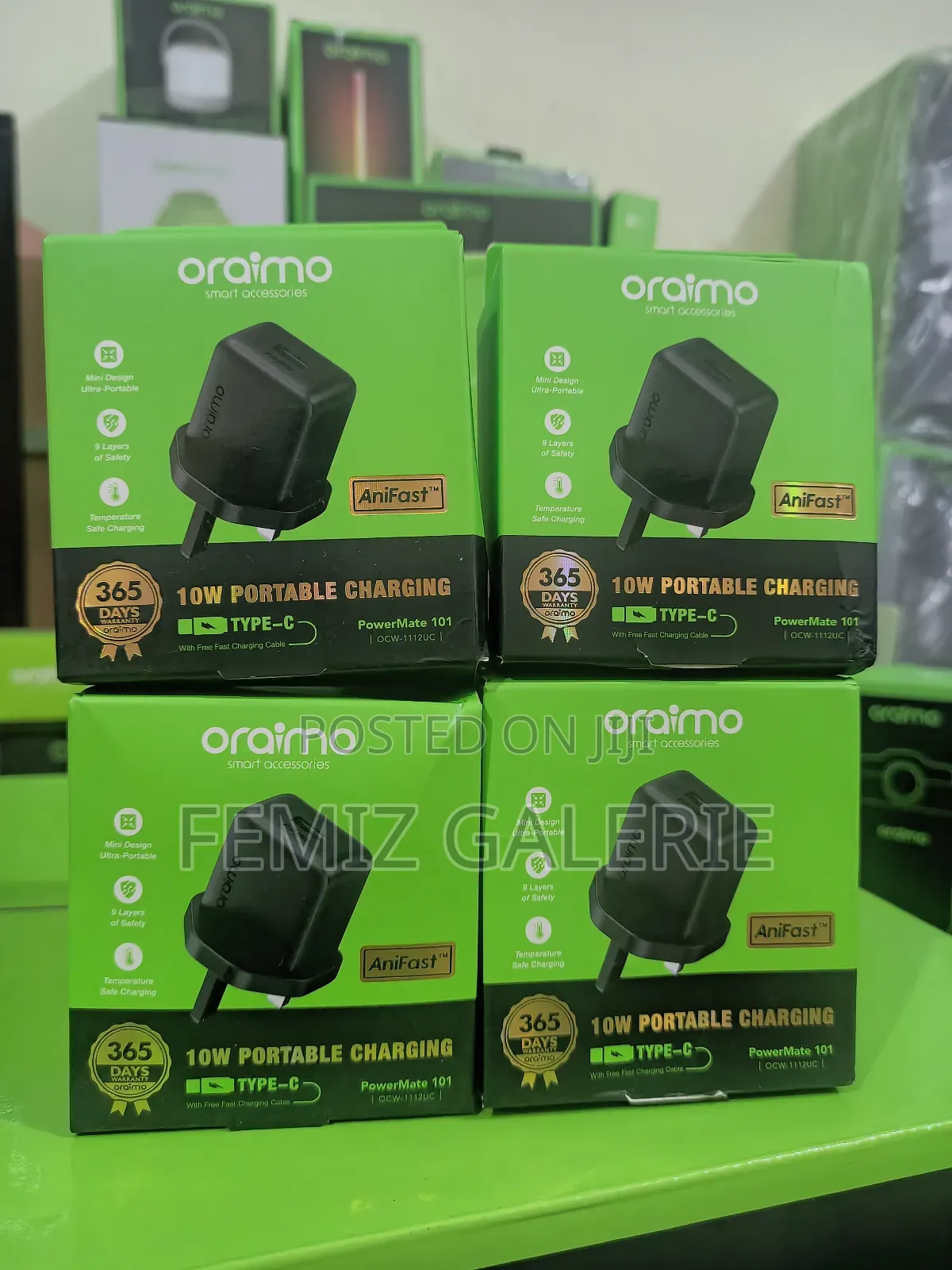 Oraimo Powermate 101 10w Portable Efficient Charger