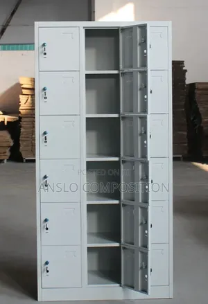 Durable Office 18 Door Metal Cabinet