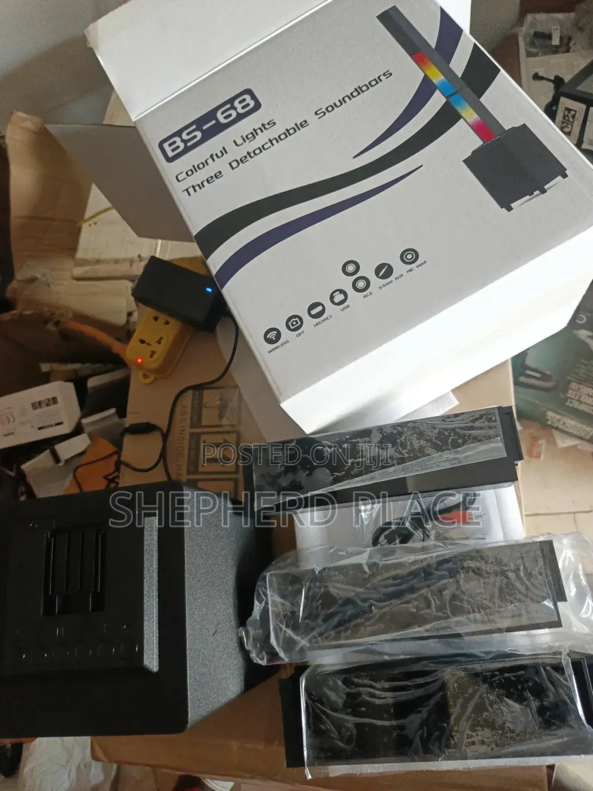 2.1 Subwoofer RGB Detachable TWS Wireless Karaoke Home Theater