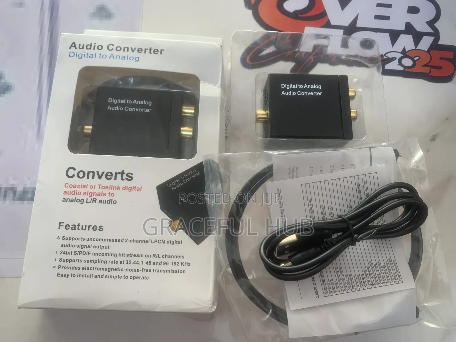 Audio Converter Digital to Analog