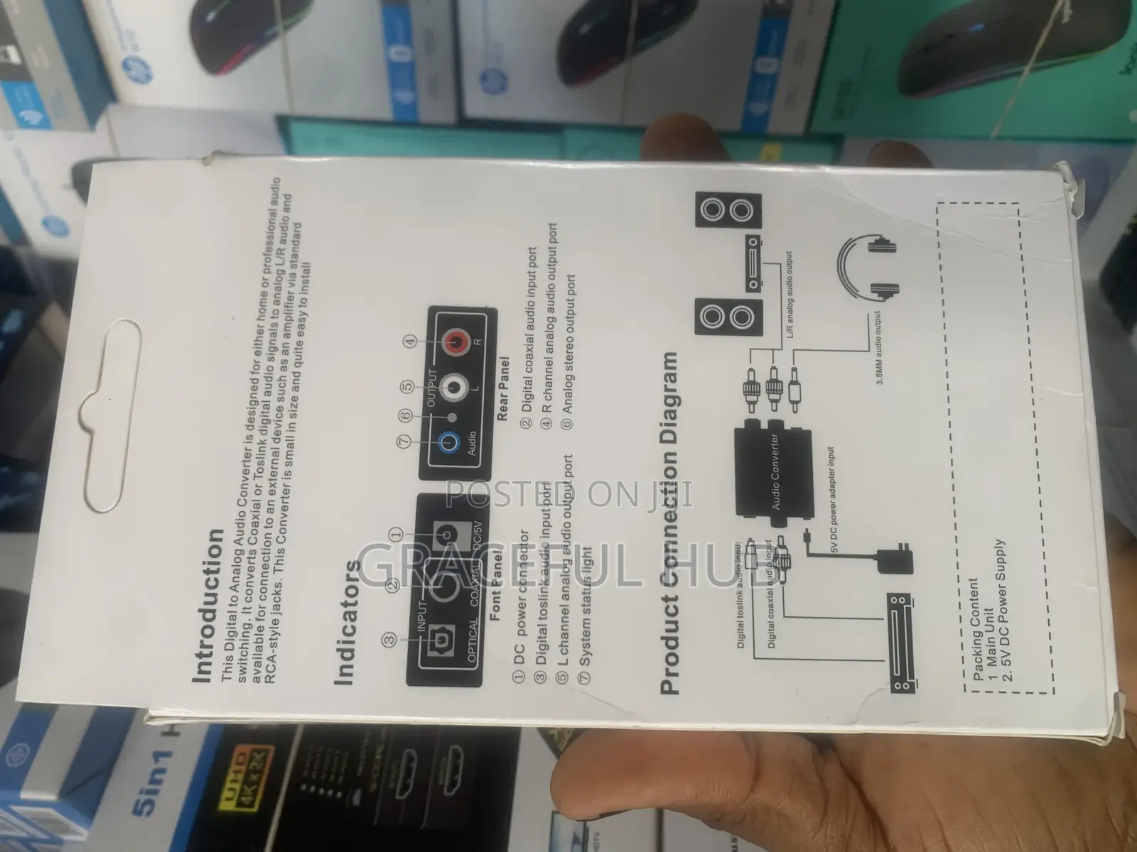 Audio Converter Digital to Analog