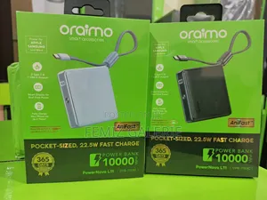 Oraimo Powernova L11 10000mah 22.5w Power Bank