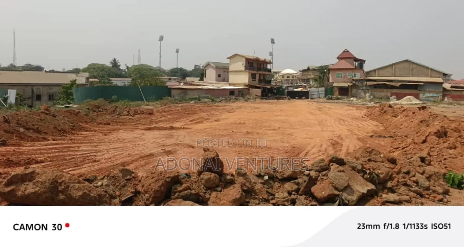 Full Plot of Land for Sale in Stadium