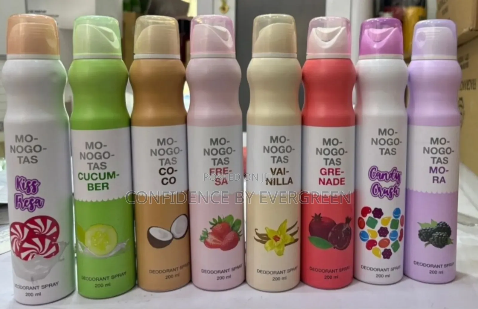 Monogotas Deodorant Spray