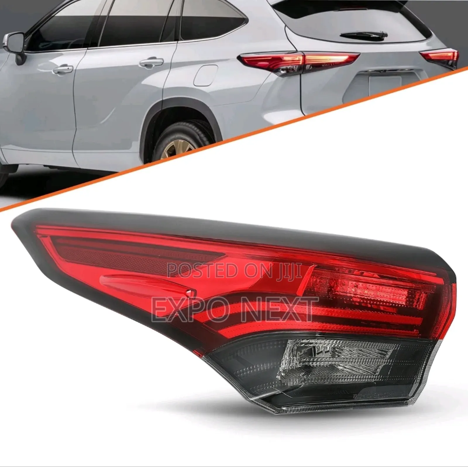 2020-2022 Toyota Highlander Outer Lamp Taillight Left Side