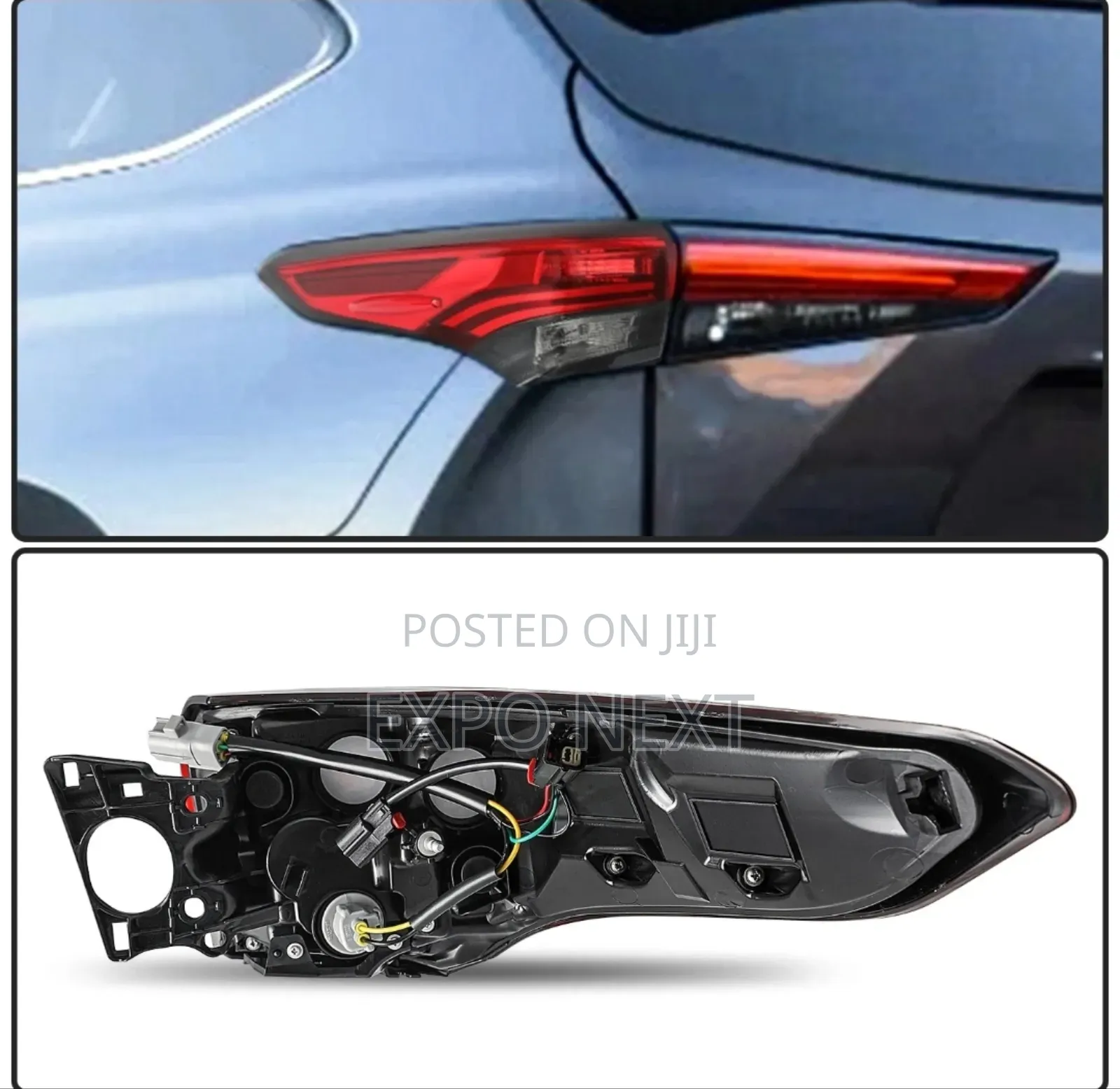 2020-2022 Toyota Highlander Outer Lamp Taillight Left Side