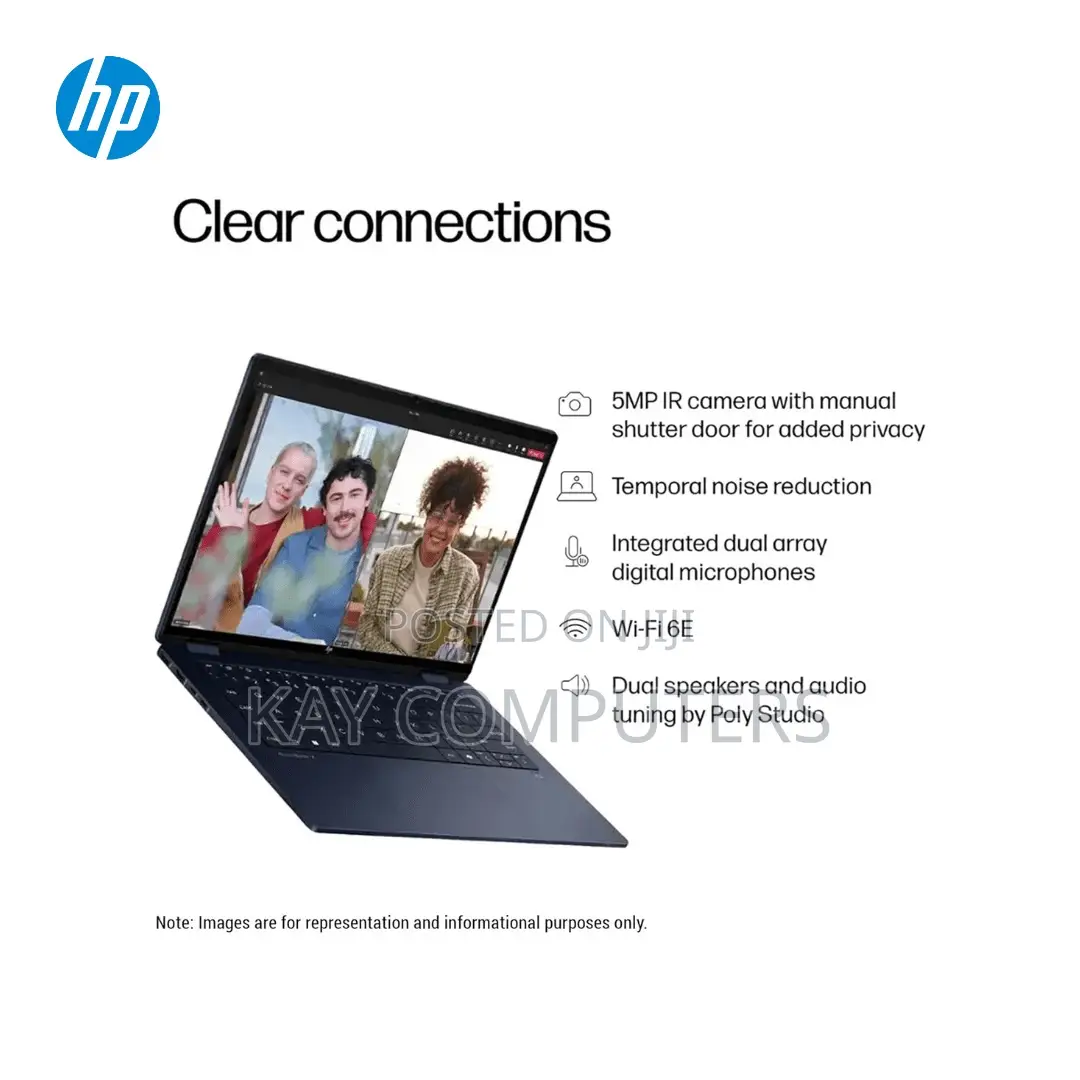 New Laptop HP OmniBook X Flip 14" 16GB Intel Core Ultra 7 SSD 1T