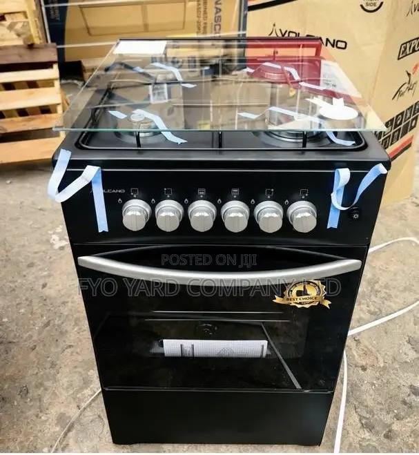 Fast and Reliable Cooking on Volcano 4burner Oven + Grill Cooker