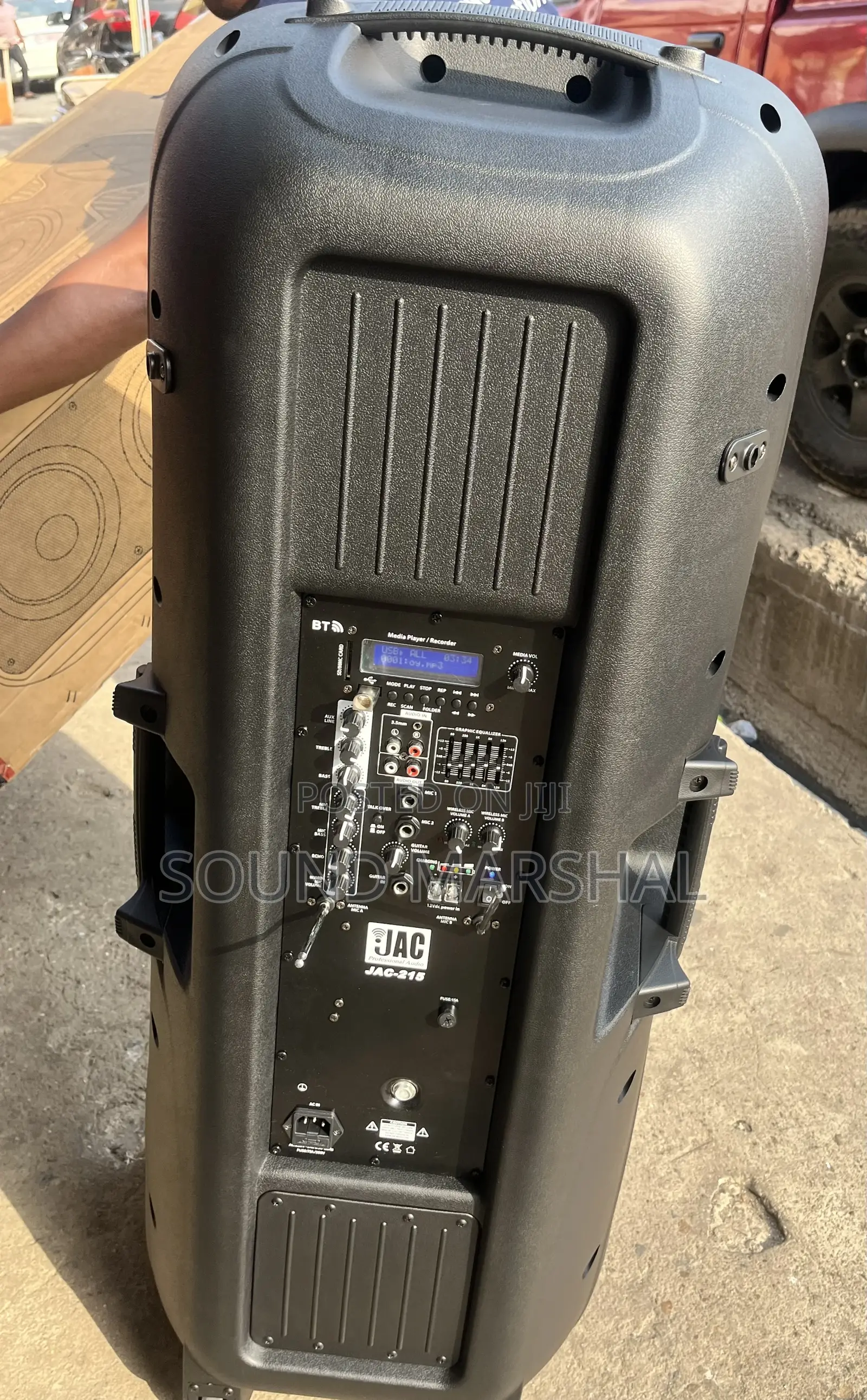 Jac 215 Double Rechargeable Speakers