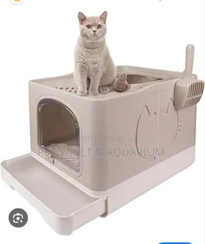 Enclosed Cat Littet Box