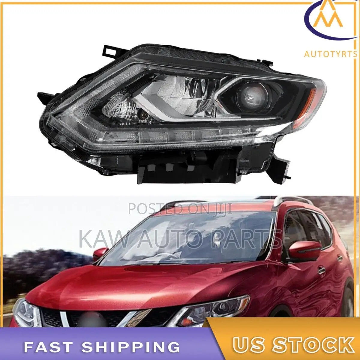 2014,2015,2016, Led Headlights For Niassan Rogue Or Qashqai