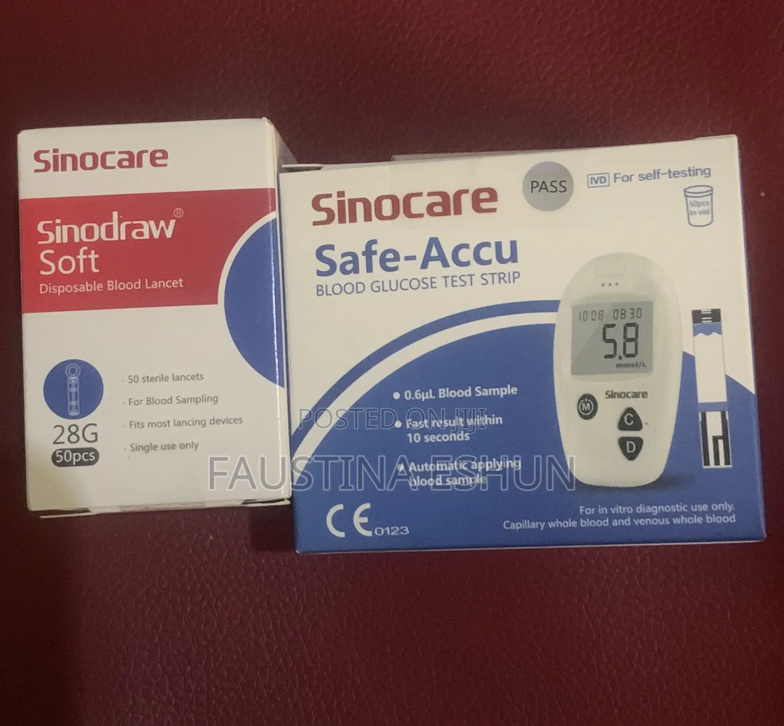 Safe -Accu Blood Glucometer