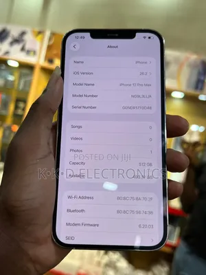 Apple iPhone 12 Pro Max 512 GB White