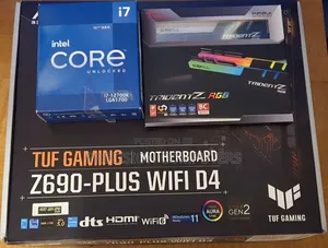 I7 12700kf + Asus Z690 Tuf Wifi D4 + 32gb Trident Z RGB Ram