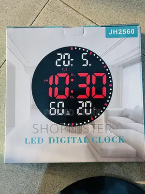 Digital Clock With Hydrometer and Thermometer
