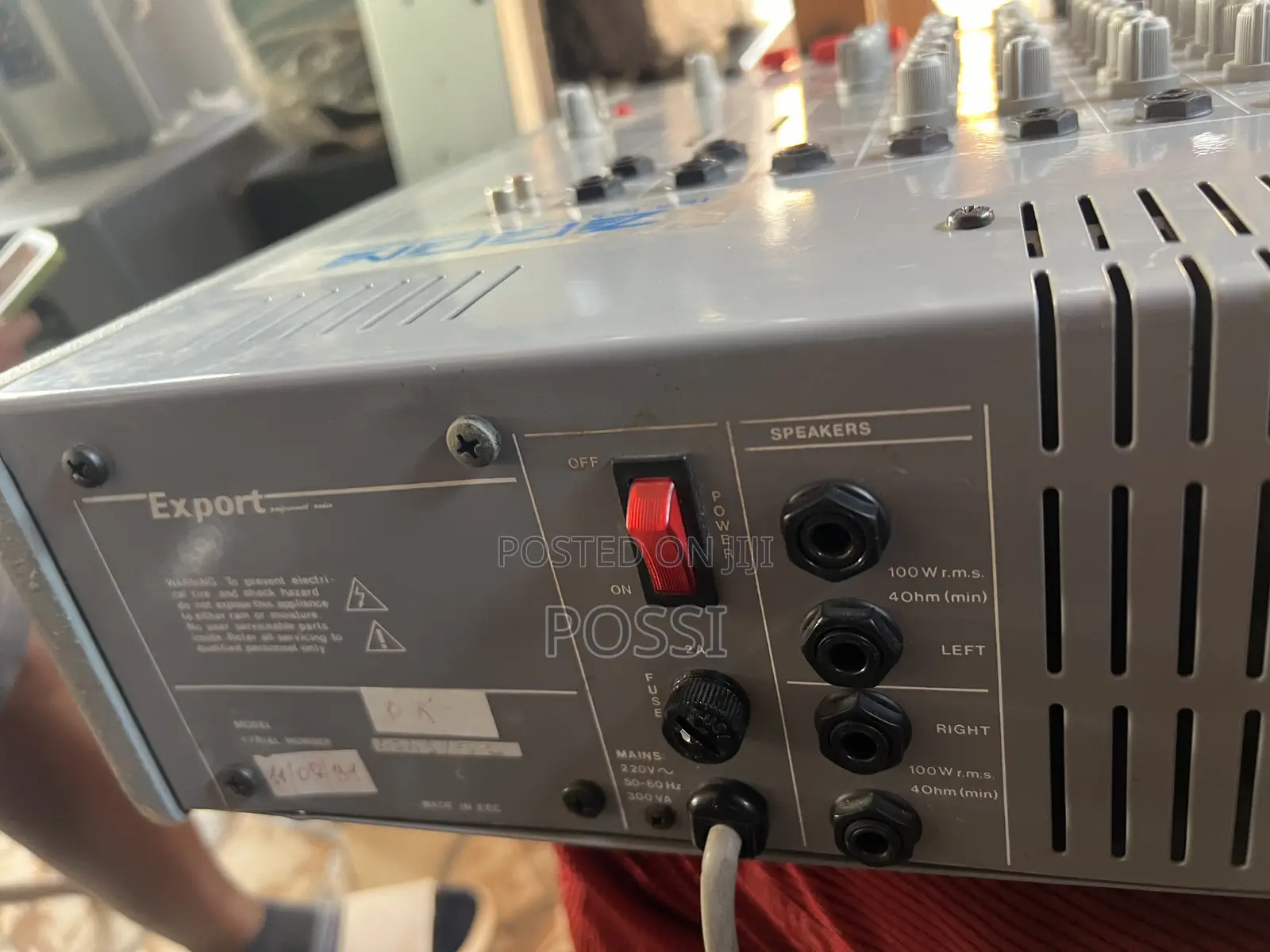 8 Chanel Powered Mixer From Germany