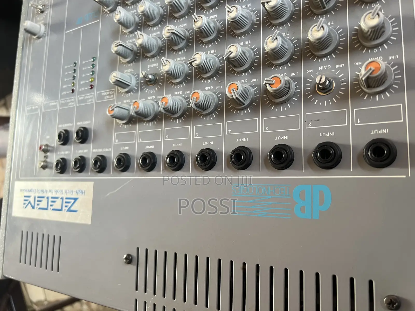 8 Chanel Powered Mixer From Germany