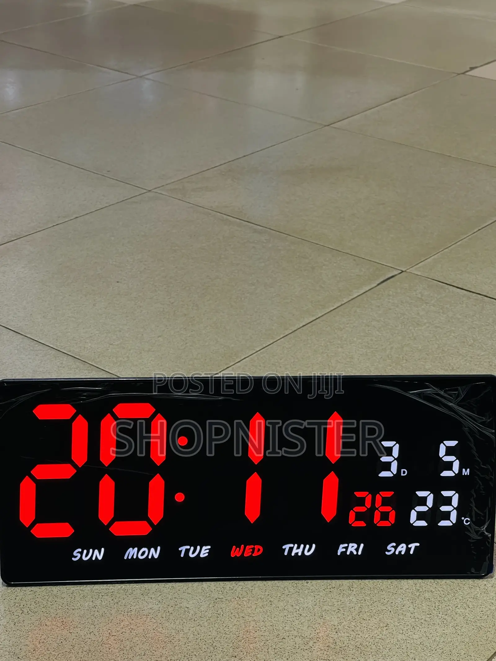 Digital Electronic Wall Clock