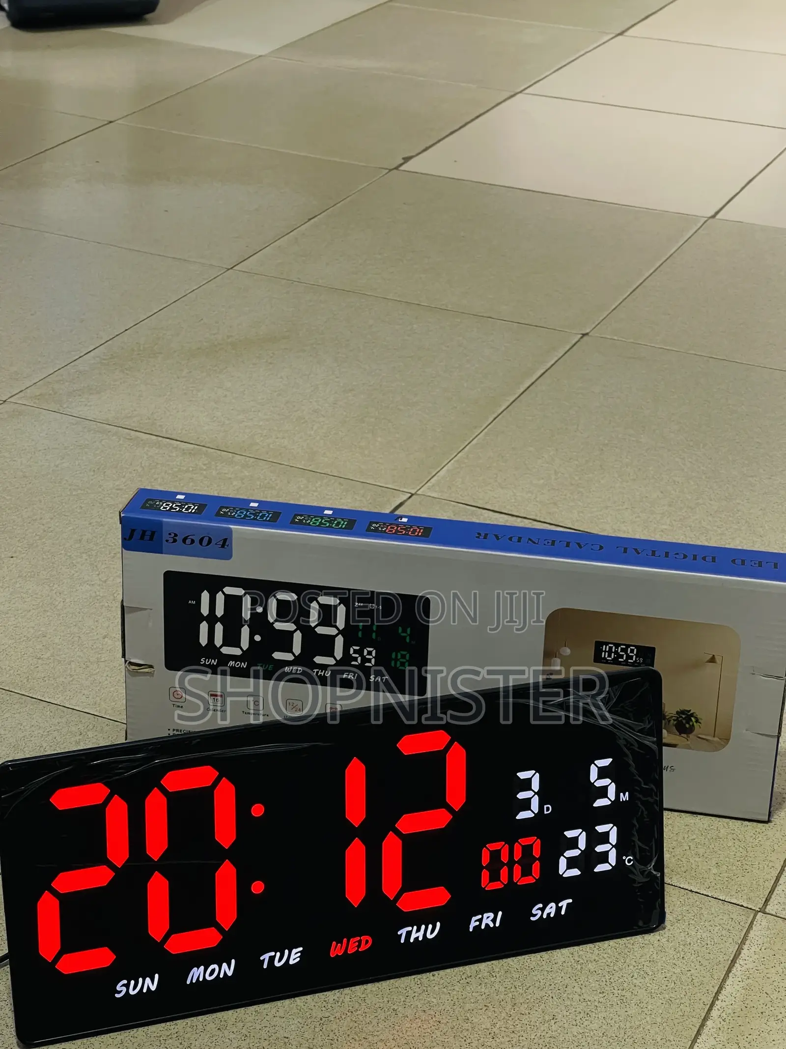 Digital Electronic Wall Clock