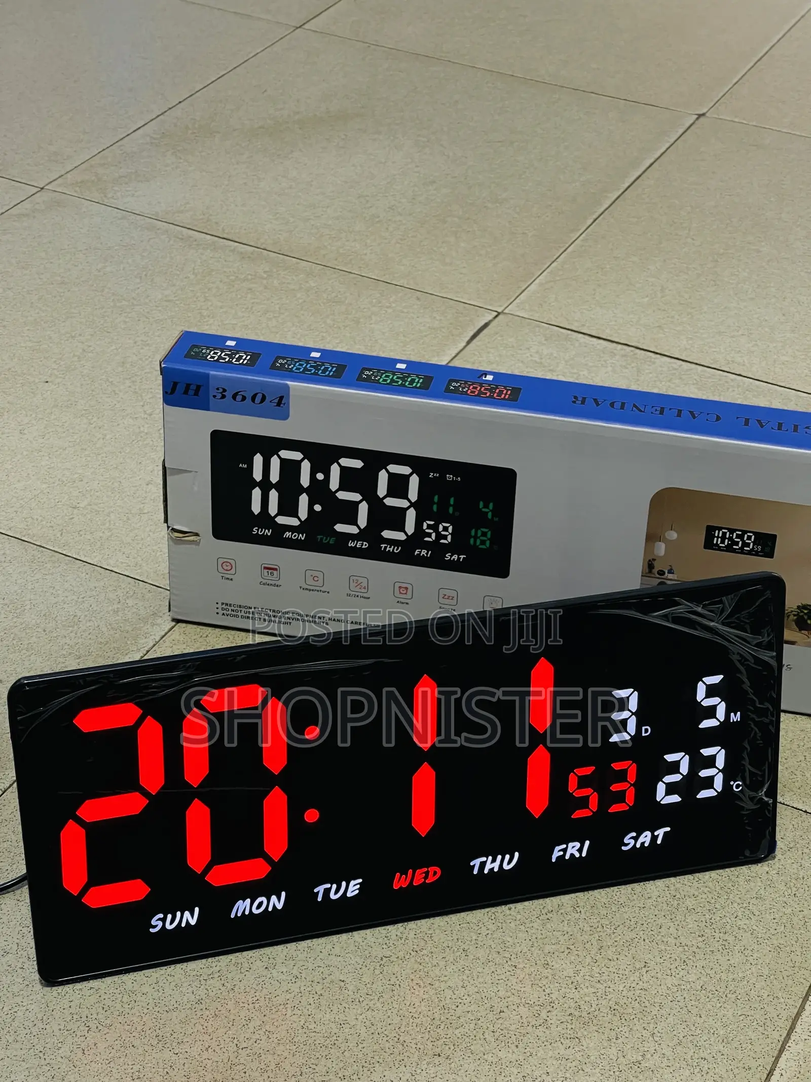 Digital Electronic Wall Clock