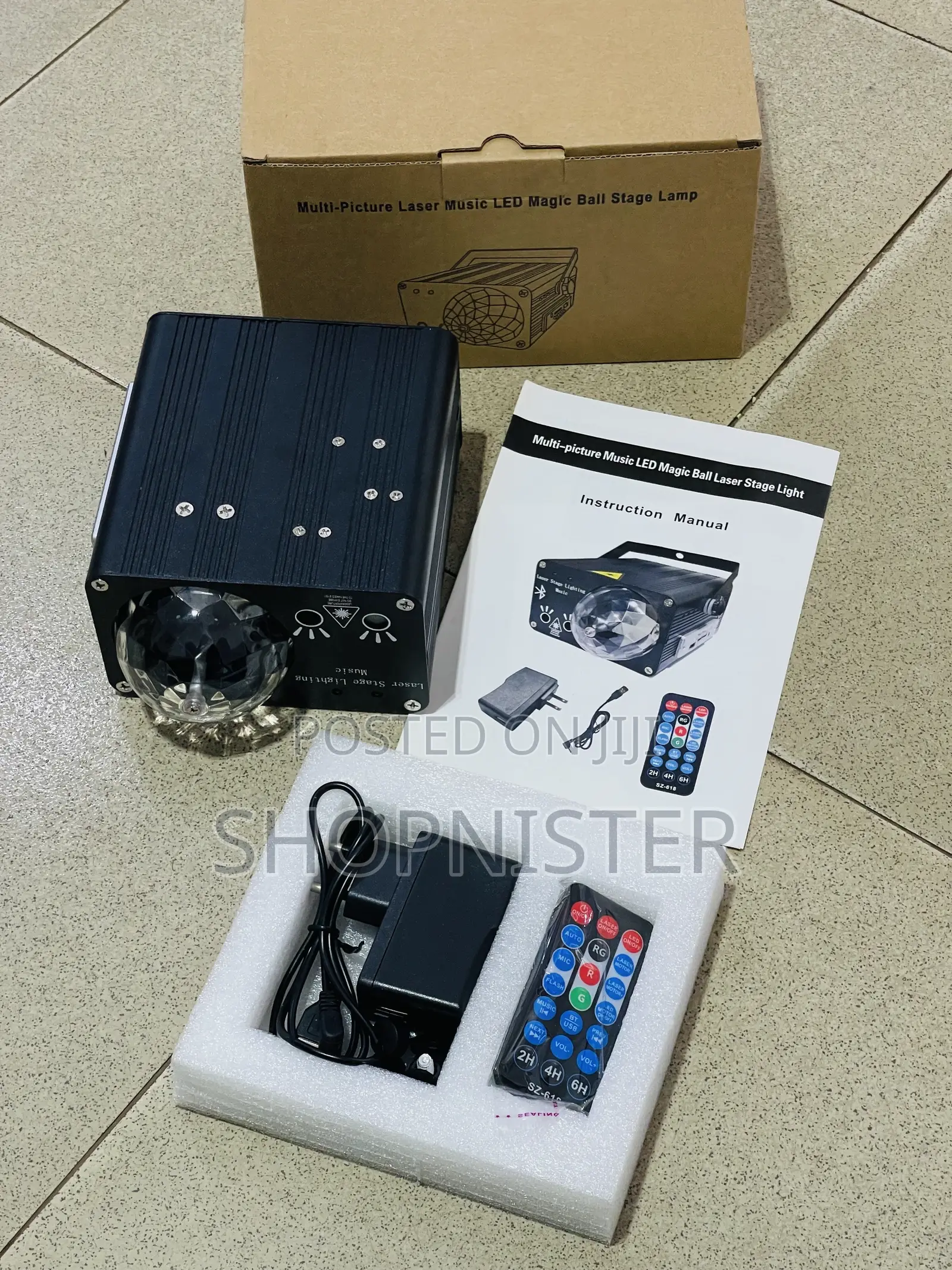 Laser Music Led Magic Ball Stage Light
