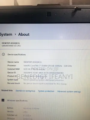 Laptop Dell Latitude E5430 8GB Intel Core I7 HDD 320GB