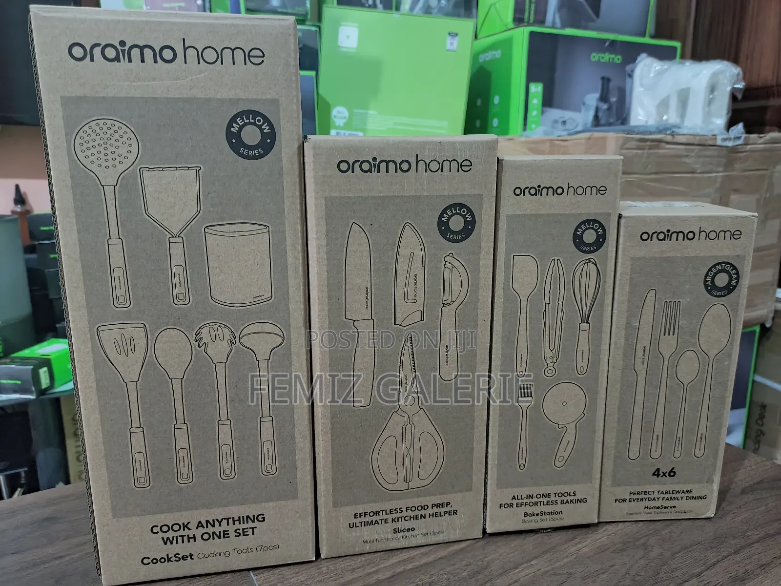 Oraimo Kitchen and Dining 4in1 Cutlery Set