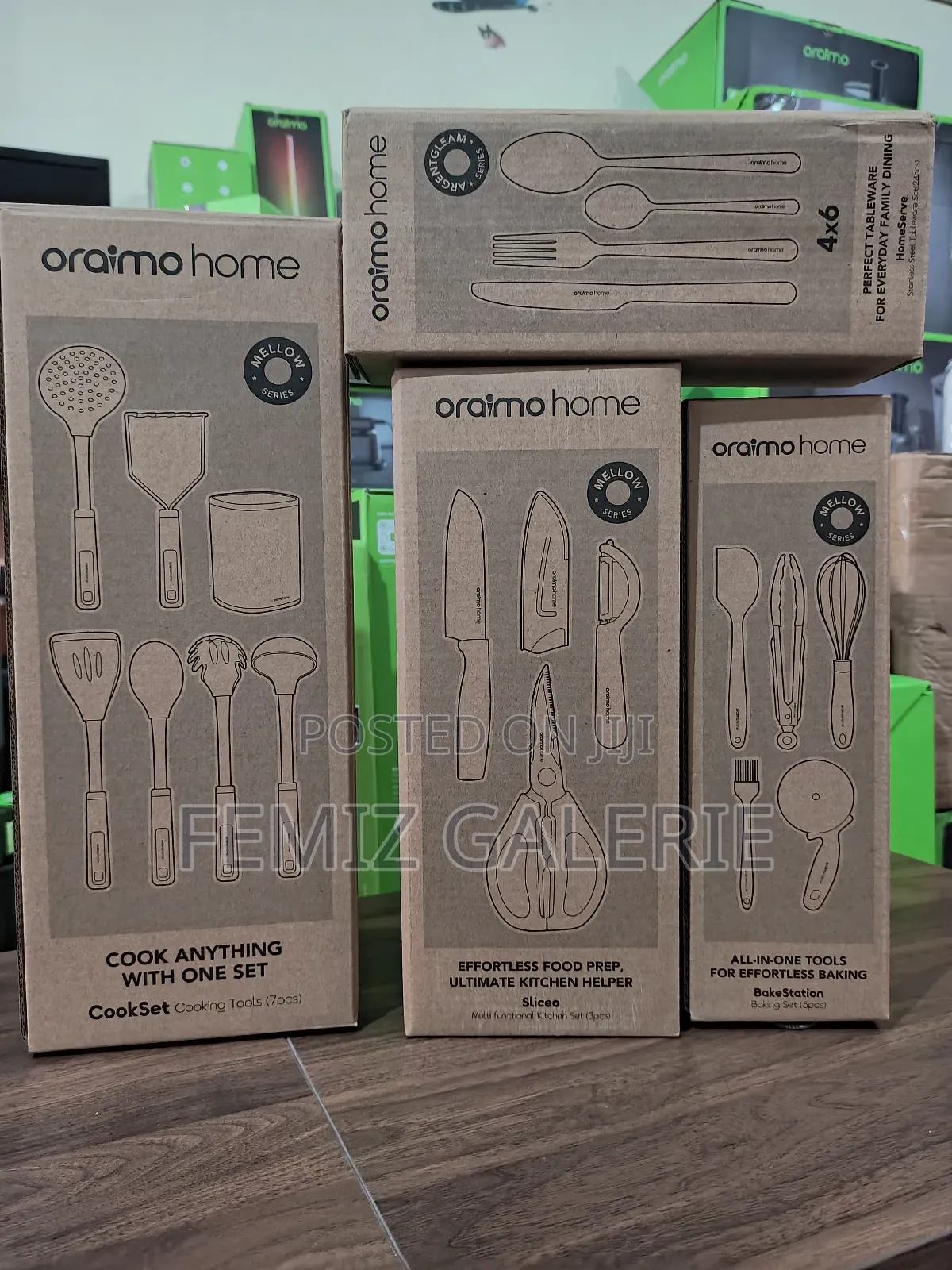 Oraimo Kitchen and Dining 4in1 Cutlery Set