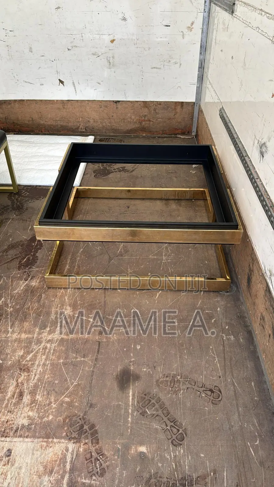 Glass Center Table With Italian Dining Chairs
