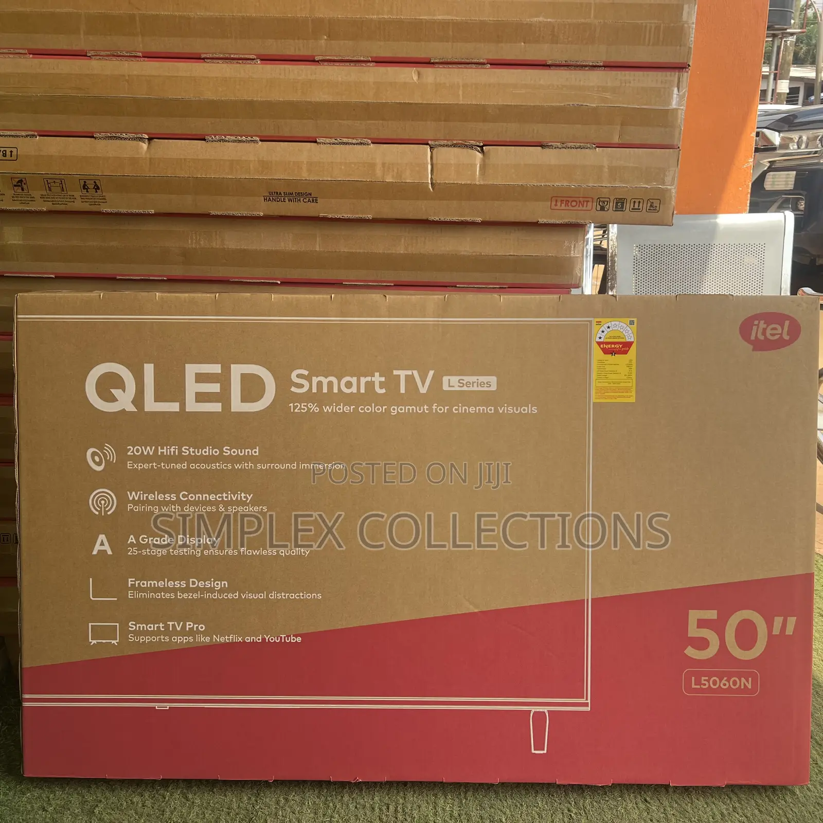 Itel Qled Smart Android Tv 50”