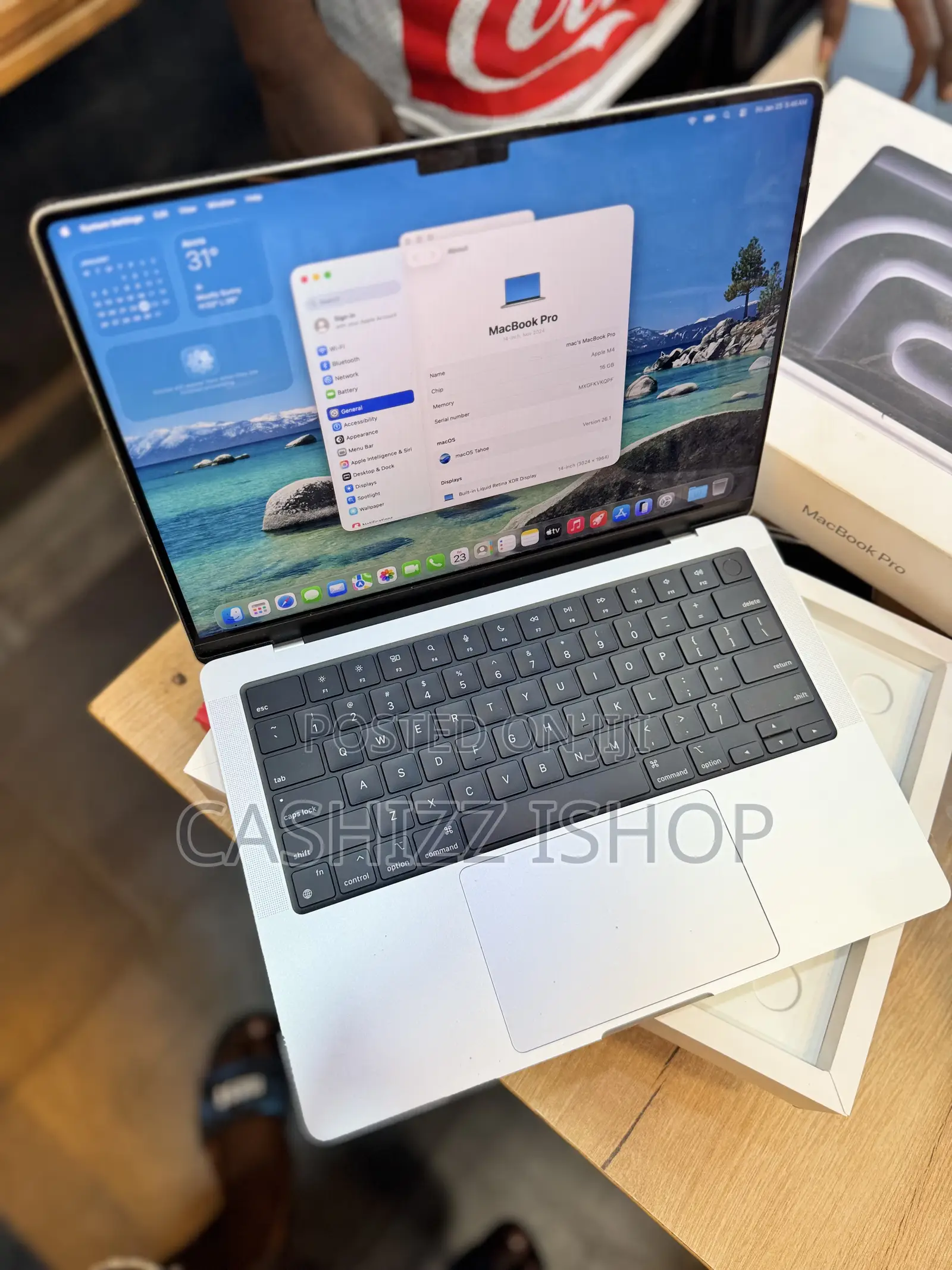 Laptop Apple MacBook Pro 2024 M4 14-Inch 16GB Apple M4 SSD 512GB