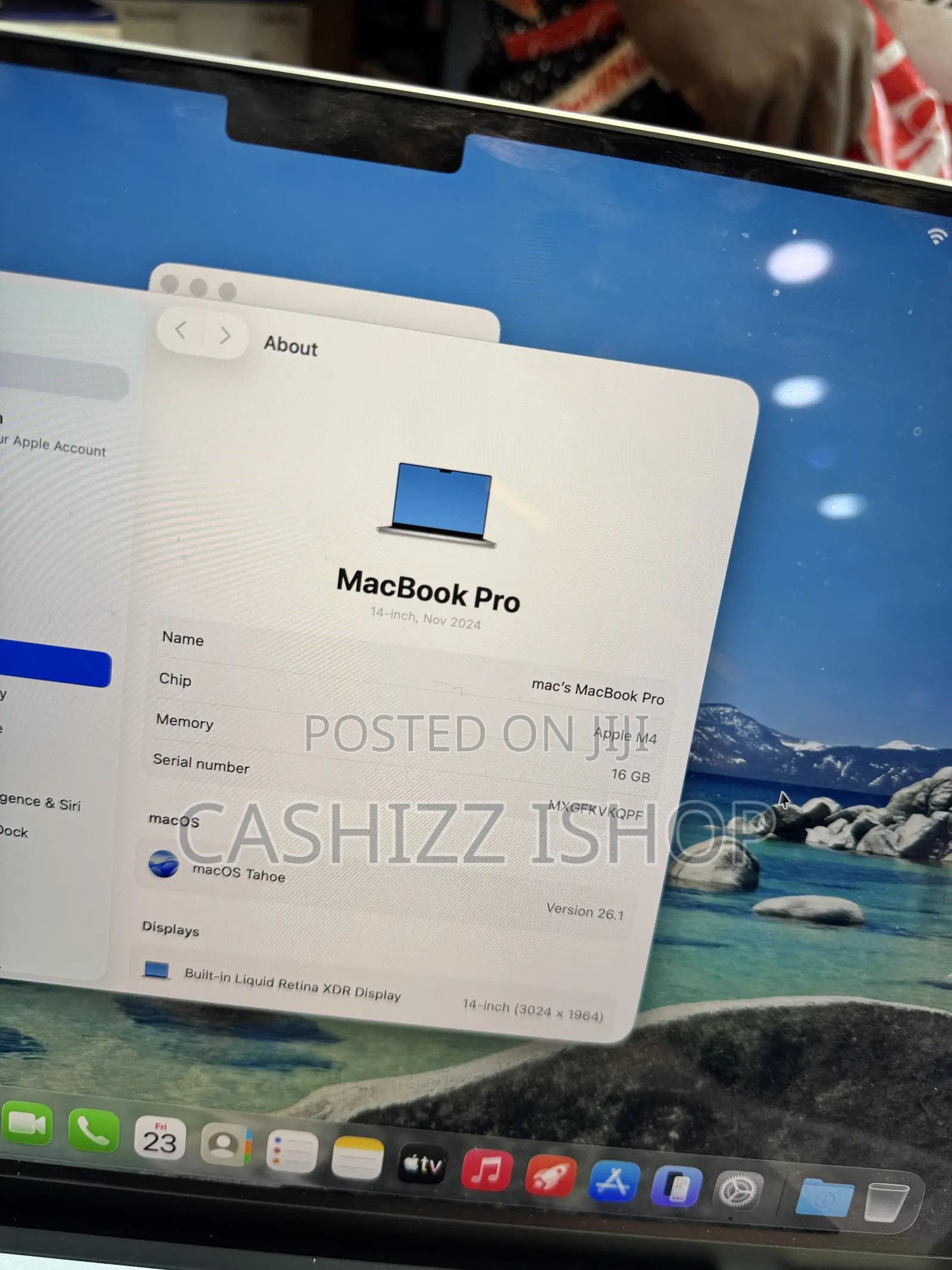 Laptop Apple MacBook Pro 2024 M4 14-Inch 16GB Apple M4 SSD 512GB