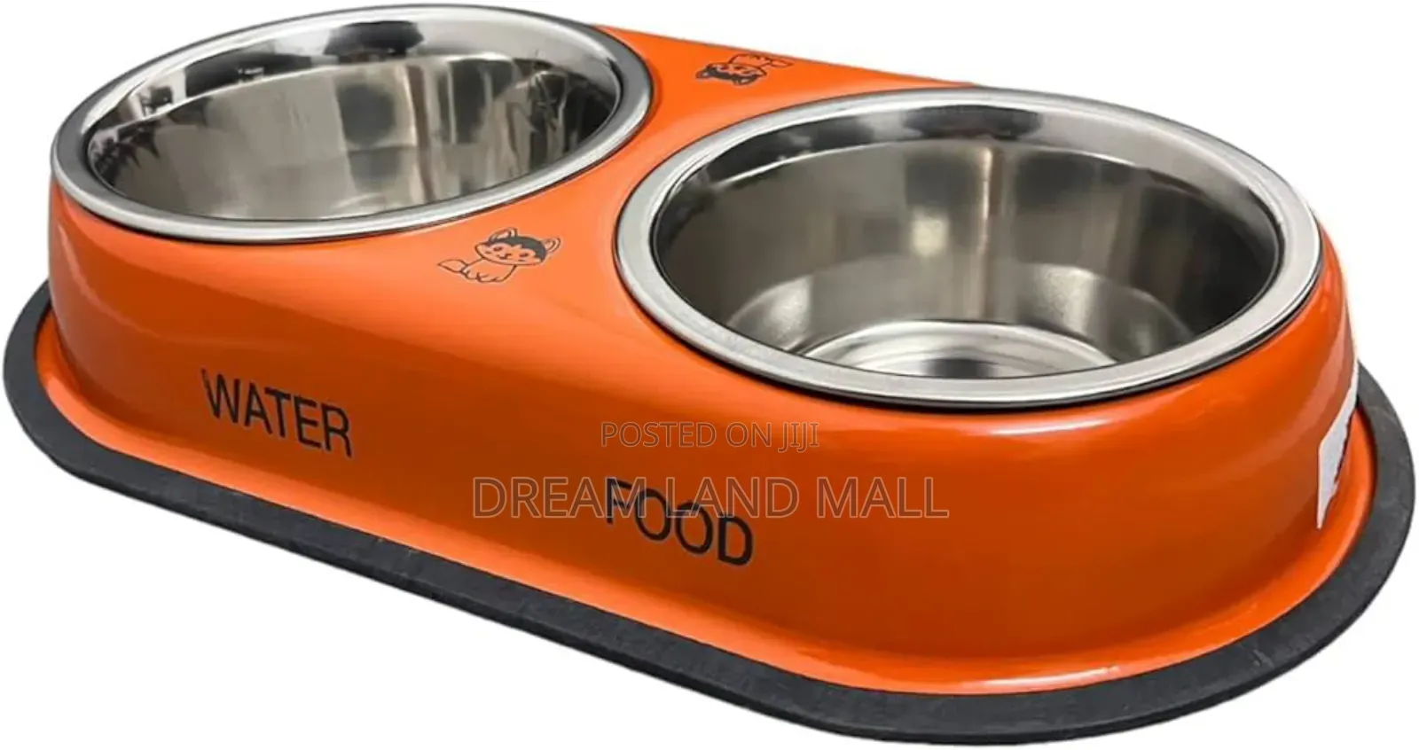 Pet 2 in 1 Metallic Bowl