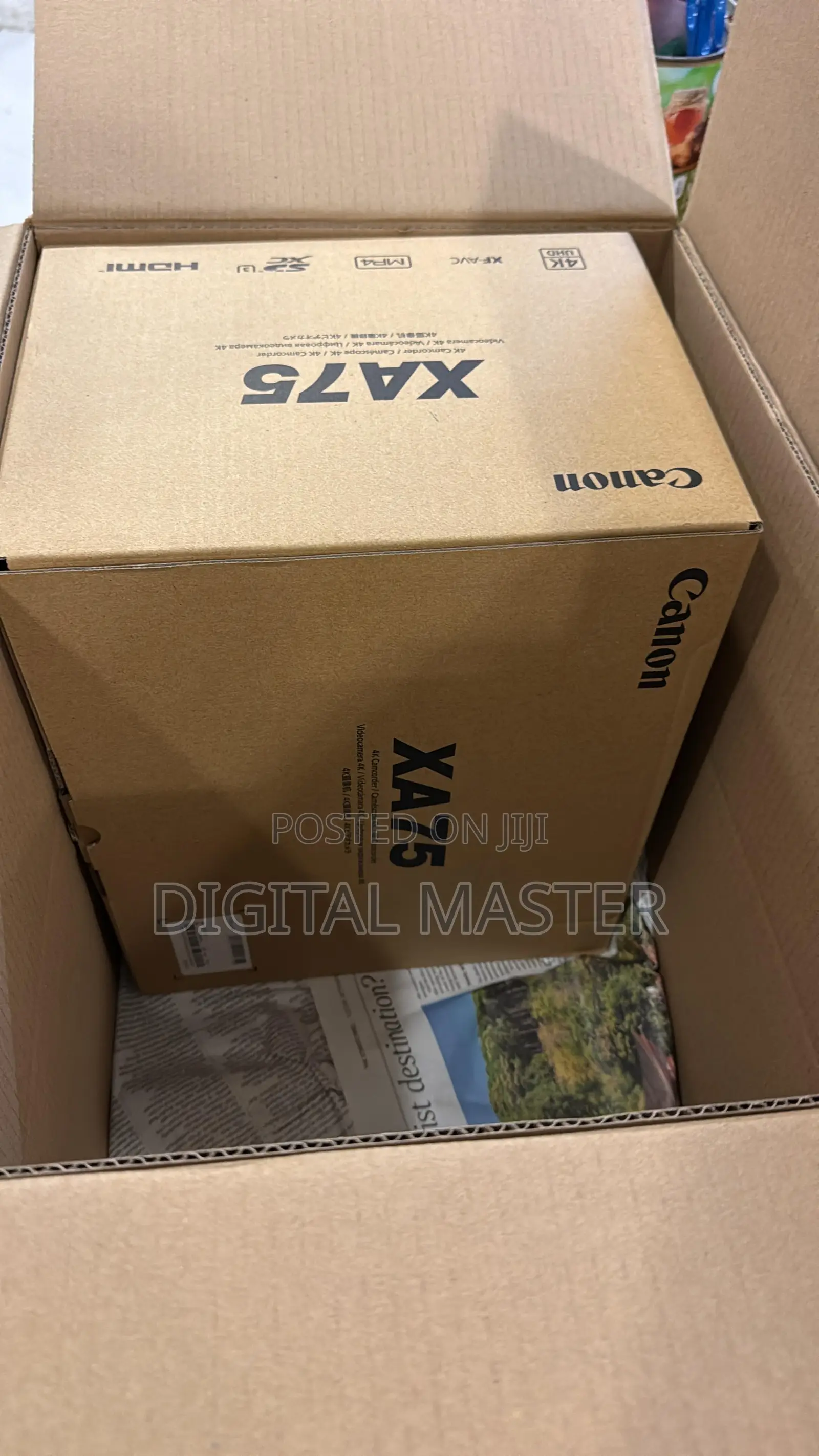 Canon Xa75 Uhd 4k30 Camcorder With Dual-pixel Autofocus
